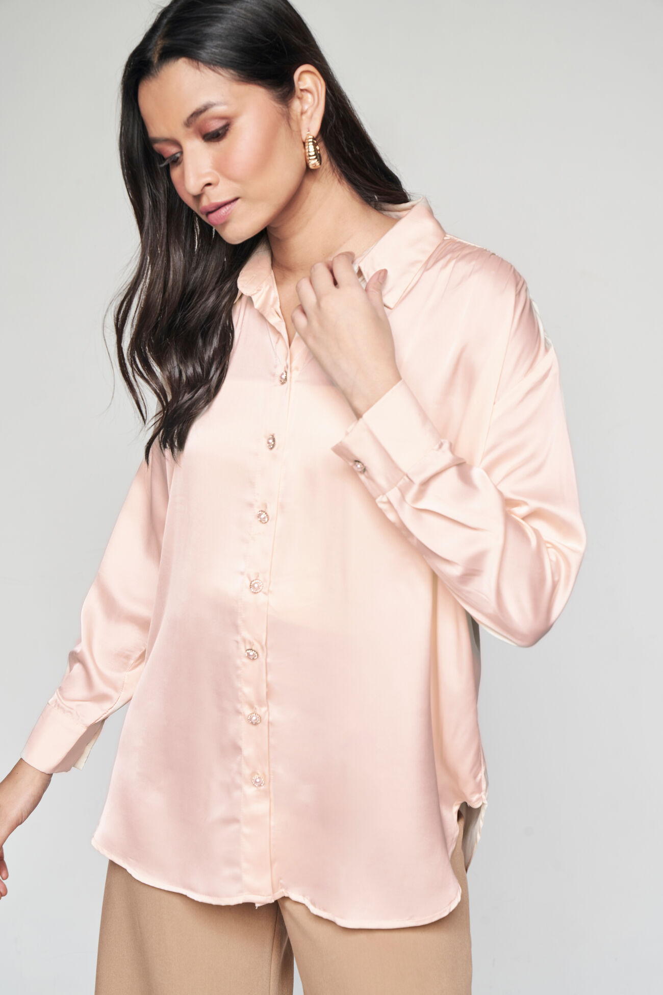 Creamy Cloud Shirt, Cream, image 3